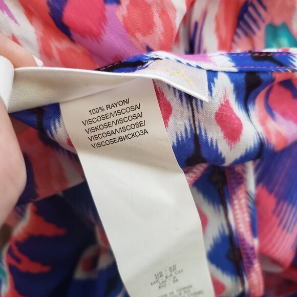 La Blanca Printed Swimsuit Beach Pool Coverup Colorful Size XS - Picture 9 of 9